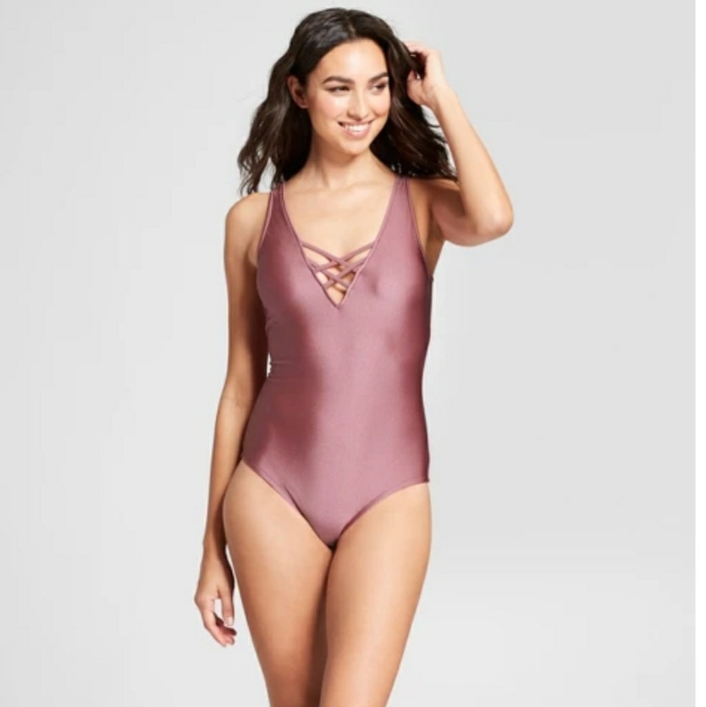 Mossimo One Piece Bathing Suit NWT
